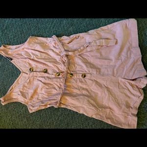 Pink shein romper NWOT